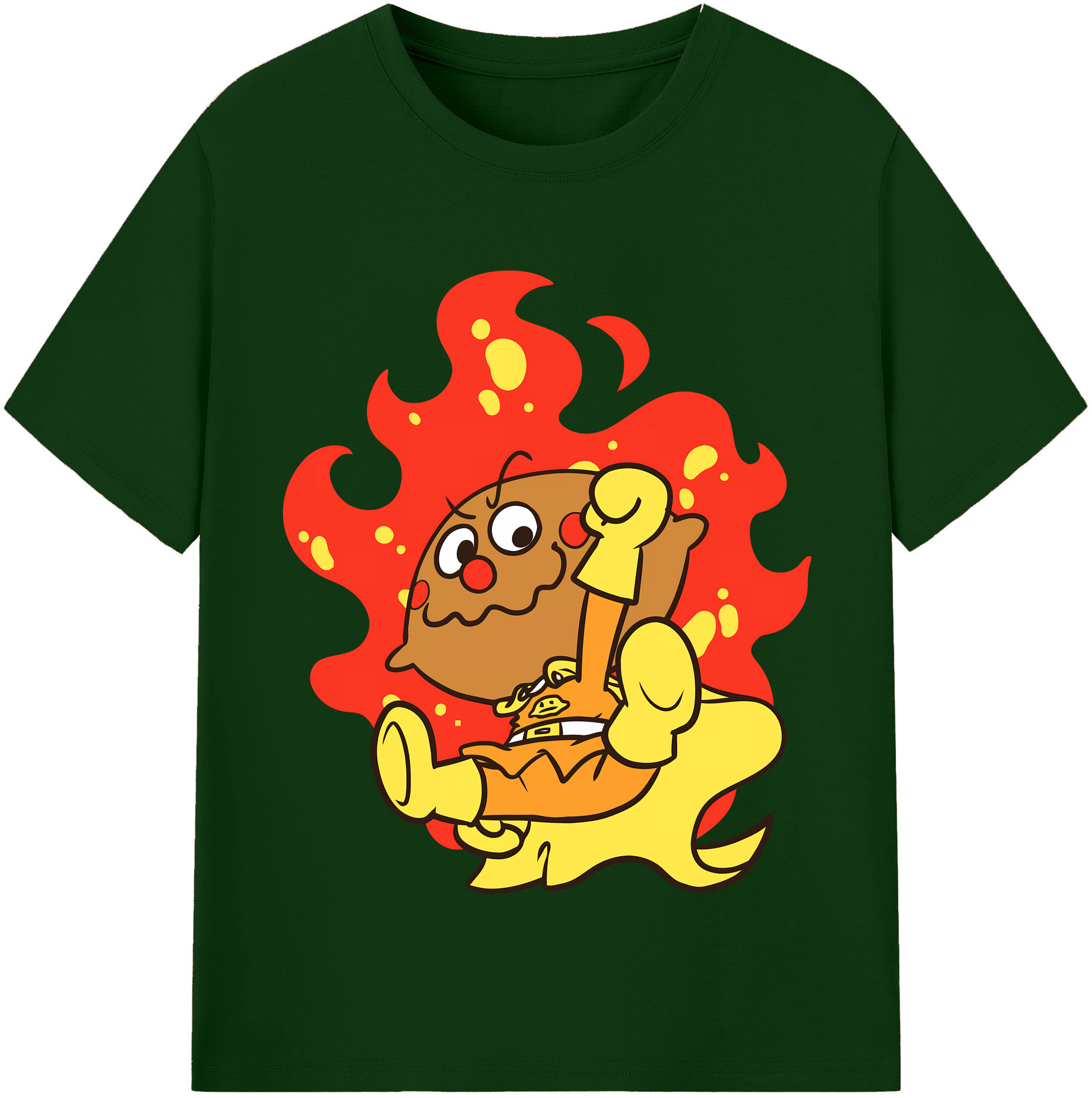 （画像用） アンパンマン Anpanman 綿100％半袖Tシャツ（フロントプリント）